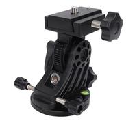 Dpofirs Latitude Base for sky watcher, Telescope Mount 0 to 90° Adjustable with 3/8in Interface for Common Tripods, Aluminum Alloy Equatorial for Astronomy (Black)