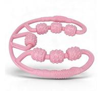 Dpofirs Leg Massage Roller, 7 Wheels All Round Massaging Muscle Roller with Drop Shape Particles for Calf Thigh Waist