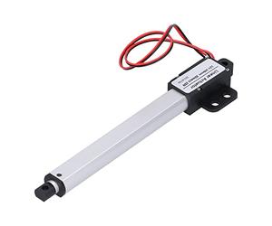 Dpofirs Linear Actuator 100mm Stroke, 12V DC Mini Electric Linear Actuator with Internal Limit Switch Short Circuit Protection for Lift Tables Recliners Massage Chairs (Stroke 100mm-30mm/s-20N)
