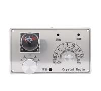 Dpofirs Mineral Radio Assembly Kit for Teaching Antennae Testing, Educational Enlightenment