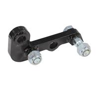 Dpofirs Mini Excavator L Shaped Bracket, 3 Hole Hydraulic Thumb Clip Bracket with 3 Pull Pins for Typhon Mini Excavator