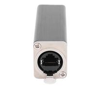 Dpofirs Outdoor PoE Ethernet Network LAN Cable Gold Plated Coupler IP68 Female to Female Connector for Cat5 Cat5e Cat6 Cat7 Cat8