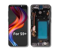 Dpofirs Phone Screen Assembly for S9 S9+ Plus, LCD Screen Replacement Fast Response Display, Touch Screen, Digitizer Assembly Repair Parts with Frame (S9+)