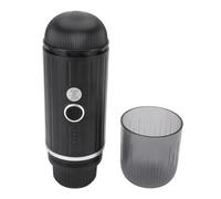 Dpofirs Portable Electric Coffee Maker Rechargeable Compact Coffee Machine for Camping Travel Car Ground Capsule