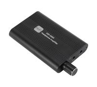 Dpofirs Portable Headphone Amplifier, 2 Stage Gain 16-300 Ohm with 3.5mm AUX Input Output Rechargeable Battery for MP3 Player Computer