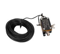 Dpofirs Portable HF End Fed Antenna 1:49 Balun Short Pocket End Fed Antenna 3-30MHz for Amateur Radio with 20m Oscillator Testing & Storage Bag