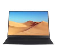 Dpofirs Portable Monitor, 16in 4K Laptop Monitor with Low Blue Light, USB C HDMI Computer Display for Desktop, Gaming Consoles