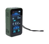 Dpofirs Portable Oxygen Detector Advanced Air Quality Monitor with Flashlight for Travel Hiking Adventures