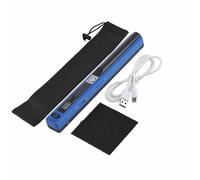 Dpofirs Portable Scanner USB Pen Scanner Scanning A4 JPG/PDF Clear Image Convenient and Practical for Bank Insurance Law Professionals Lightweight and Portable (Blue)