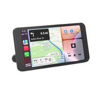 Dpofirs Portable Wireless Car Stereo Screen for with Bluetooth GPS Navigation Voice Control for Road Trips
