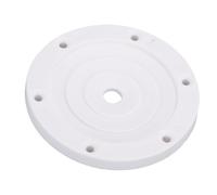 Dpofirs PVC Marine Utility Fishing Rod Grommet 10.2cm Outer Diameter for Yachts, Boats - Multifunctional Rod Holder, Cable Passage & Net Frame Support