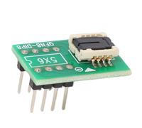 Dpofirs QFN8 Test Socket, DFN8 to DIP8 Socket Adapter with Open Top for 5 * 6mm IC Chip Programming Testing