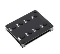 Dpofirs Radio Shortcut Keypad, for IC 9700 for IC 7300 for 705 Compact Wearable ABS ABS