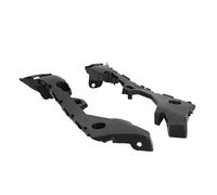 Dpofirs Rear Bumper Support Bracket Securely Support Perfect Fit Fit for 3 2010-2013 OEM BBM4502H1E Black ABS Material 2PCS for Car Enthusiasts
