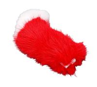 Dpofirs Remote Control Electric Tail, Fuzzy Wagging Car Accessory (Red) | Soft polyester material, Animated wagging motion, Convenient recharge, Suitable for cosplay