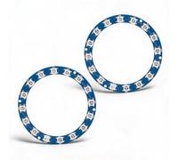 Dpofirs Rgb Led Ring, 16 Bit Intelligent Full Color Highlight 5V Digital Port Ws2812b 5050 Rgb Led Ring with Support Microcontrollers for Avr Pic Mbed