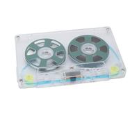 Dpofirs Roll to Roller Cassette Ribbon, Rolls to the Roller Empty Sound Cassette Band 46 Minutes DIY Homemade for Music Recording (Green)