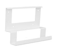 Dpofirs Router Mount for Gen 3 Sturdy Alloy Steel Power Supply Bracket for High Performance Dish Router and Ethernet Adapter, Space Saving Wall Mount Stand for Home and Office