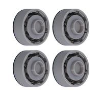 Dpofirs Rubber 3D Printer Anti Vibration Feet Stable Grip Shock Absorbing for S1C Users (4Pcs)