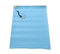 Dpofirs Rubber Anti Static Workbench Grounding Mat with Grounding Wire for ESD Protection, Ideal Anti Static Table Mat for Electronic Semiconductor Devices and Computer Labs