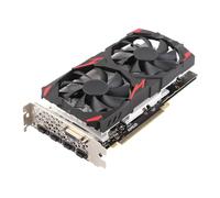 Dpofirs RX 580 Graphics Card 8GB GDDR5 Radeon PCIe 3.0 2 Fans DP HDMI DVI Desktop Compatible Video Card for Gaming and High Performance Computing