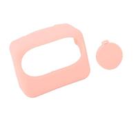Dpofirs Silicone Case for GO 3S Camera with Lens Protector for Shockproof Action Camera for Travelers (Pink)