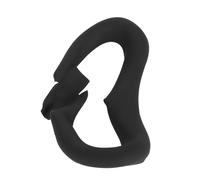 Dpofirs Silicone Eye Mask, Breathable Light Blocking Face Cushion for Meta 3 VR Glasses, Suitable for Intense Gamers (Black)
