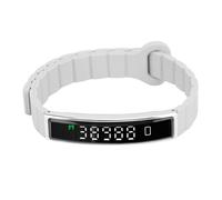 Dpofirs Smart Bracelet Fitness Tracker, with Magnetic Strap, Bluetooth 5.3, Remote Camera, Sleep Monitor, Step Counter, Water Proof Activity Wristband for Phone (Silver)