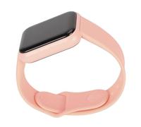 Dpofirs Smart Sports Watch with Pedometer and Message Alert for IOS Smartphones, Multifunctional Watch for Running and Training in the Gym (Pink)