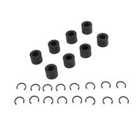 Dpofirs Spare Rubber Rollers, Replacement TPU Manganese Mat Guide Rubber Wheel 8pcs Smoothly Fabrication Practical Tools for Maker