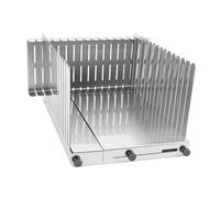 Dpofirs Stainless Steel Bread Slicing Guide for Homemade Bread Loaf, Time-Saving Commercial Baking Kitchen Tool for Uniform Slicing of Bagels, Cakes & Breads, Easy to Clean