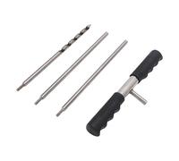 Dpofirs Stainless Steel Multifunctional Ground Probe Rod Precise Soil Testing for Landscape Designers 32in