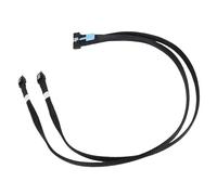 Dpofirs Sturdy Dual Straight PCIe Gen5 Cable for Ultra-Fast Data Transfer in Servers and Data Centers - PVC Material