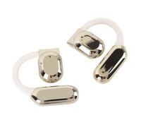 Dpofirs Translation Earpieces, Multiple Translation Modes Stable Connection Clear Sound 32.8ft Transfer Range Earbuds with APP for Learning (Skin Color)