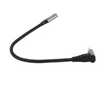 Dpofirs USB C 3.1 Male to Female Cable PD100W Fast Charging 10Gbps 4K for Steam Deck Game Consoles, Aluminum Alloy USB C Charging Cable (25cm)