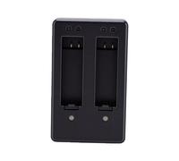 Dpofirs USB Dual Battery Charger Efficiently Charges Two AHDBT 401 Batteries At Once Portable for On-the-Go Lifestyle Lightweight Design