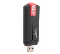 Dpofirs USB3.0 Network Adapter, Portable Reliable 5400Mbps USB WiFi Dongle High Speed WiFi 6E for PC
