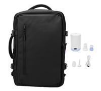 Dpofirs Vacuum Seal Backpack Travel With Pump, 56 to 75L Expandable, Large Carry On Vacpack Compression Backpacks, Laptop Backpack, for Travel Business