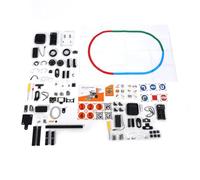 Dpofirs Versatile AI Smart Robot Car Kit for Beginners with Color and Number Recognition, Compact and Portable Design, Aluminum Alloy Material