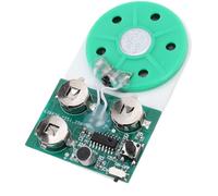 Dpofirs Voice Recording Module, Clear Sound, Single Button, 4 Minute Playback for Making Albums, Greeting Cards, A76, Battery Operated