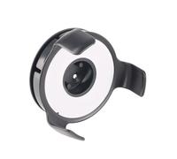 Dpofirs Wall Mount Fixed Speaker Holder Dot 3rd Generation with Cable Management for Kitchen Living Room Bathroom Bedroom Durable ABS Black 1 Pack