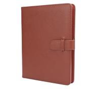 Dpofirs Wallet PU Leather Photo Album, Secure Easy Viewing Tear Resistant Photo Album for Width 400 300 210 Camera (Brown)
