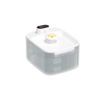 Dpofirs Wireless Cat Water Fountain, 3.2L Pet Water Dispenser Automatic Circulating with 3 Modes, Cordless Pets Pump Low Noise for Cats and Small Dogs