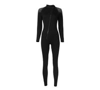 Dpofirs Women Wetsuit Full Body 3MM Thickened Cold-proof Surf Suit for Paddleboarding and Diving (Black M)