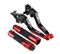 DPOGHYE Brake Clutch Levers Motorcycle Accessories Handles Adjustable Control Lever for YZF R15 YZFR15 V4 2022 2023 Handlebar Grips Anti-Slip