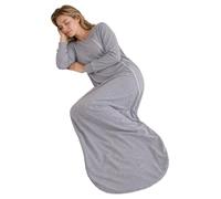 dPois Women Men Unisex Sleep Sack Adaptive Sleeping Bag | One Piece,Sleeping Bag,Compression Blanket,Front Zip Up,High Elastic,Soft Stretch Jersey Fabric,Camping Gear Accessories