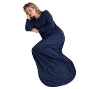dPois Women Men Unisex Sleep Sack Adaptive Sleeping Bag | One Piece,Sleeping Bag,Compression Blanket,Front Zip Up,High Elastic,Soft Stretch Jersey Fabric,Camping Gear Accessories