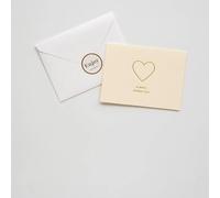 DPPASJOIE Simple greeting card with envelope and sealing sticker, suitable for weddings, parties, birthdays, messages, blessings, etc