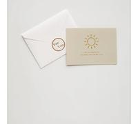 DPPASJOIE Simple greeting card with envelope and sealing sticker, suitable for weddings, parties, birthdays, messages, blessings, etc