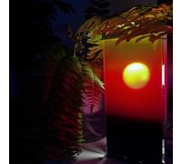 Dpptgh Original Kinetic Sunrise Lamp - Wall Light That Moves with The Sun, Interactive Manual Control Pull Cord Sunset Night Light for Bedroom Living Room, Sunlight Aesthetic Lamp(Style-b)